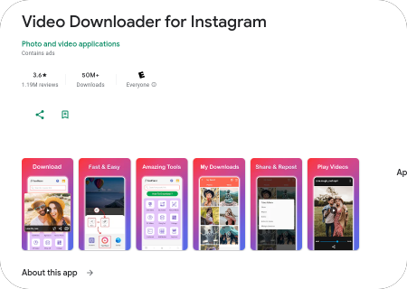 Video Downloader for Instagram